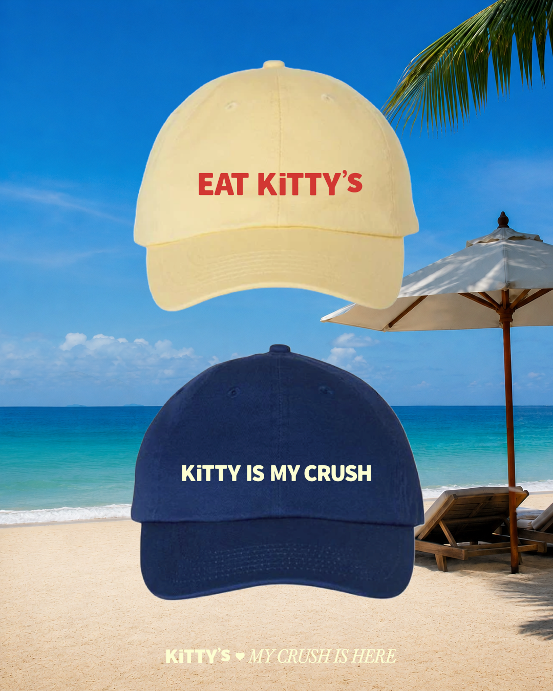 Kitty's x My Crush Is Here Hat